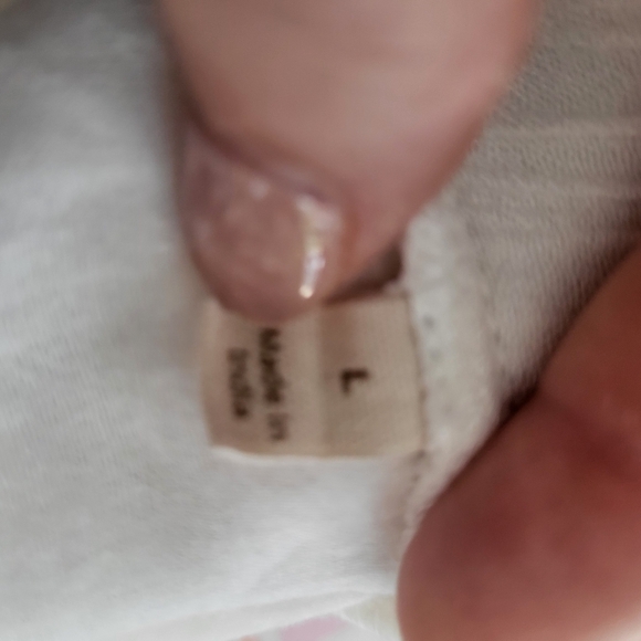 Soft Surroundings Cream Rayon-Cotton Blend Garment - Picture 3 of 9